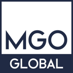 MGO Global Inc. Common Stock logo.