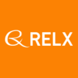 RELX PLC logo.