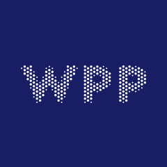 WPP plc logo.